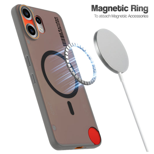 Colourful Frosted Matte With Raised Camera Protection Back Cover Case For CMF Nothing Phone 2 Pro