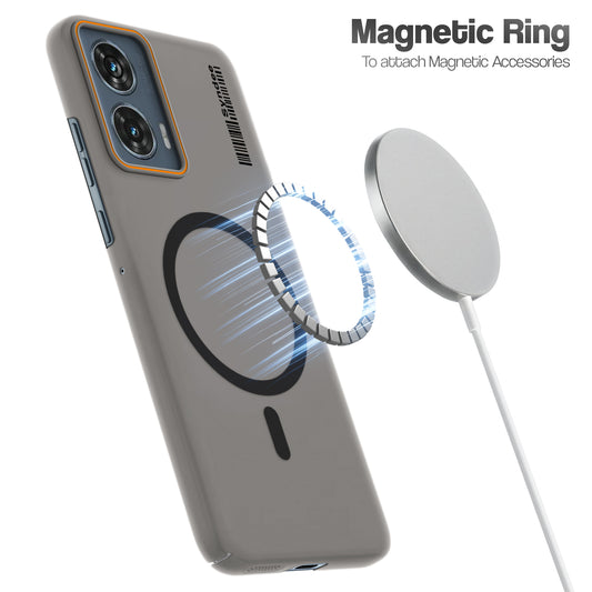 Colourful Frosted Matte With Raised Camera Protection Back Cover Case For Motorola Moto Edge 50 Fusion 5G