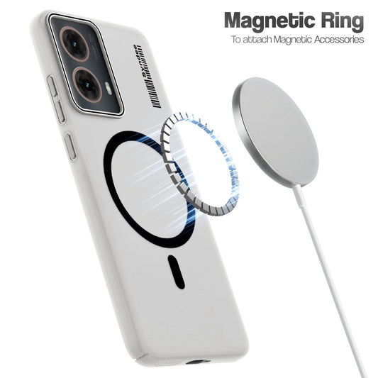 Frosted Sleek Matte With Raised Camera Protection Back Cover Case For Motorola Moto G85 5G