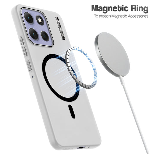 Frosted Sleek Matte With Raised Camera Protection Back Cover Case For Motorola G86 Power 5G
