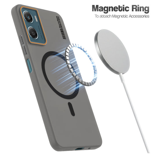 Colourful Frosted Matte With Raised Camera Protection Back Cover Case For Motorola G06 Power 5G