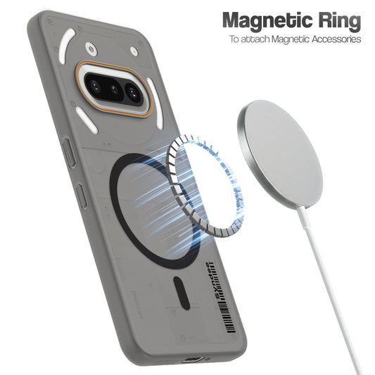 Colourful Frosted Matte With Raised Camera Protection Back Cover Case For Nothing Phone 3A 5G