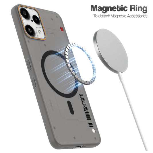Colourful Frosted Matte With Raised Camera Protection Back Cover Case For Nothing Phone 3A Lite 5G