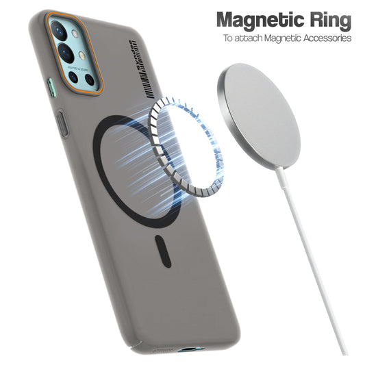 Colourful Frosted Matte With Raised Camera Protection Back Cover Case For OnePlus 9R