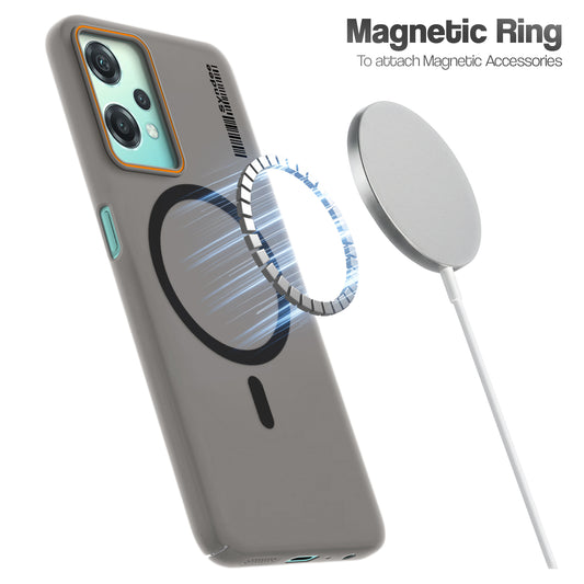 Colourful Frosted Matte With Raised Camera Protection Back Cover Case For OnePlus Nord CE 2 Lite 5G