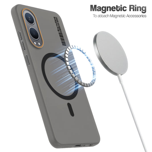 Colourful Frosted Matte With Raised Camera Protection Back Cover Case For OnePlus Nord CE 4 Lite 5G