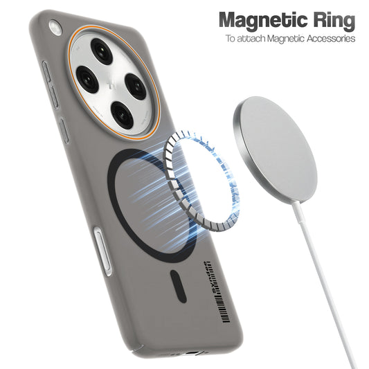 Colourful Frosted Matte Wireless Charging Support Back Cover Case for Oppo Find X8 Pro 5G With Raised Camera Protection