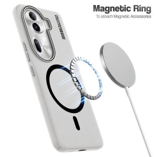 Frosted Sleek Matte With Raised Camera Protection Back Cover Case For Oppo Reno 11 Pro 5G