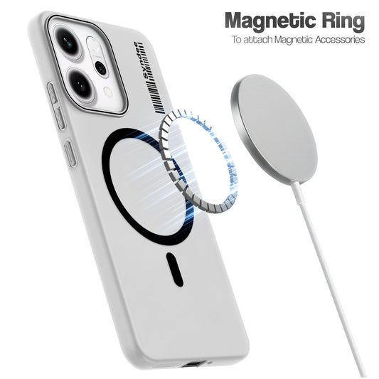 Frosted Sleek Matte Wireless Charging Support Back Cover Case for Oppo Reno 14 Pro 5G With Raised Camera Protection