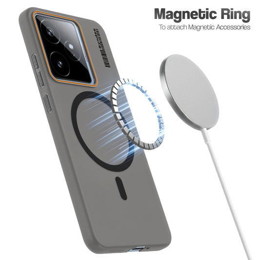 Colourful Frosted Matte With Raised Camera Protection Back Cover Case For Realme GT 7 5G