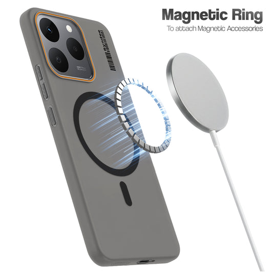 Colourful Frosted Matte With Raised Camera Protection Back Cover Case For Realme Narzo 90 5G