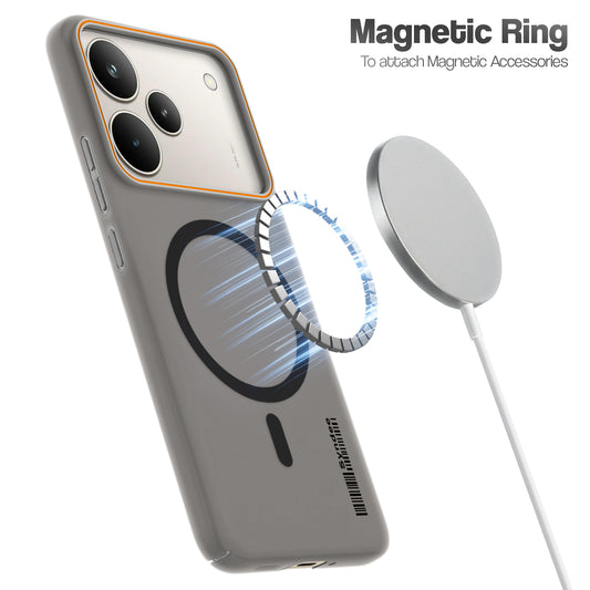 Colourful Frosted Matte With Raised Camera Protection Back Cover Case For Realme P4 Pro 5G