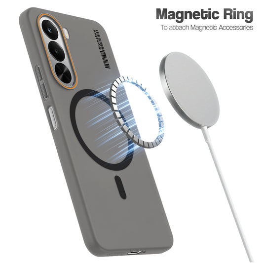 Colourful Frosted Matte With Raised Camera Protection Back Cover Case For Realme P4x 5G