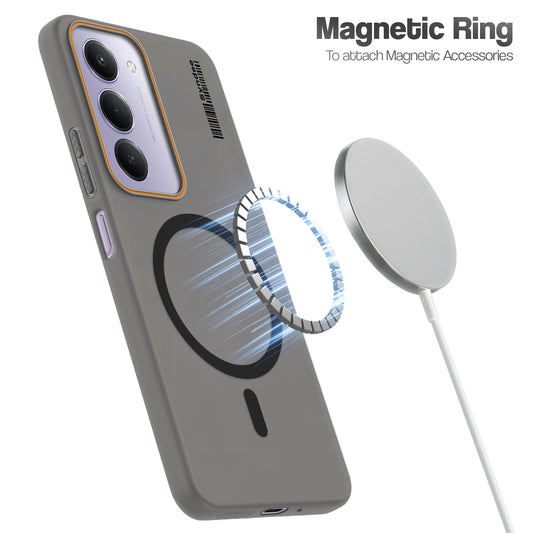 Colourful Frosted Matte With Raised Camera Protection Back Cover Case For Redmi 15 5G