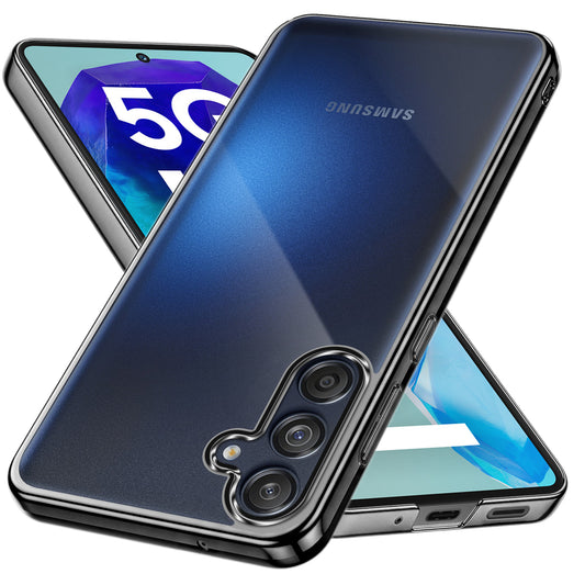 Transparent Edge Hard Case For Samsung M55 5G