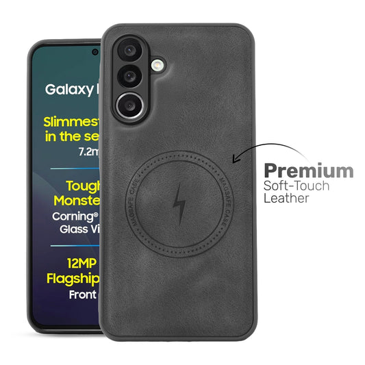 Refined PU Leather Case for Samsung M56 5G