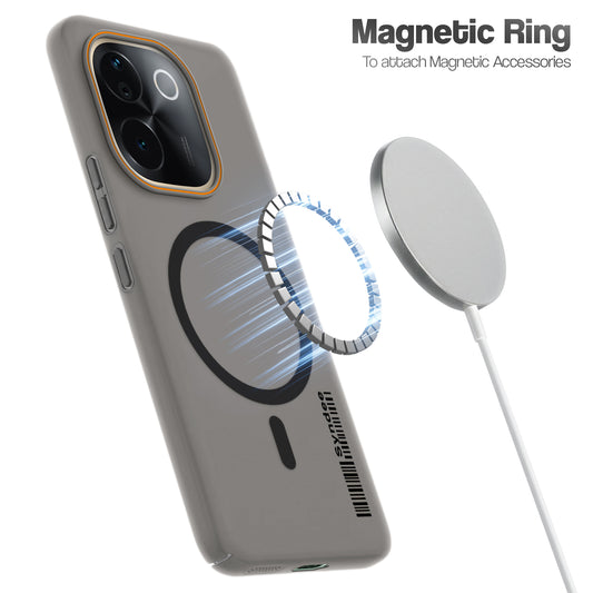 Colourful Frosted Matte With Raised Camera Protection Back Cover Case For Vivo T3 Pro 5G