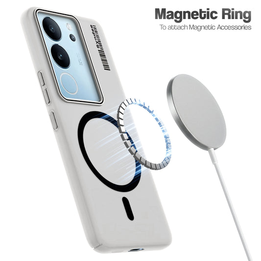 Frosted Sleek Matte With Raised Camera Protection Back Cover Case For Vivo V29 Pro 5G