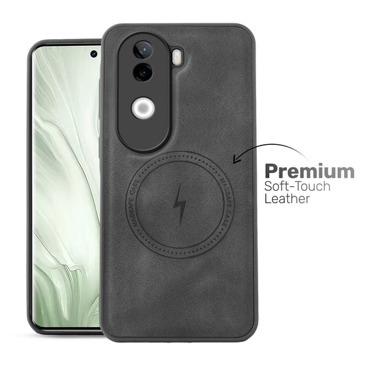 Refined PU Leather Case for Vivo V40e 5G