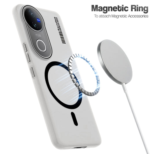 Frosted Sleek Matte With Raised Camera Protection Back Cover Case For Vivo V50 5G