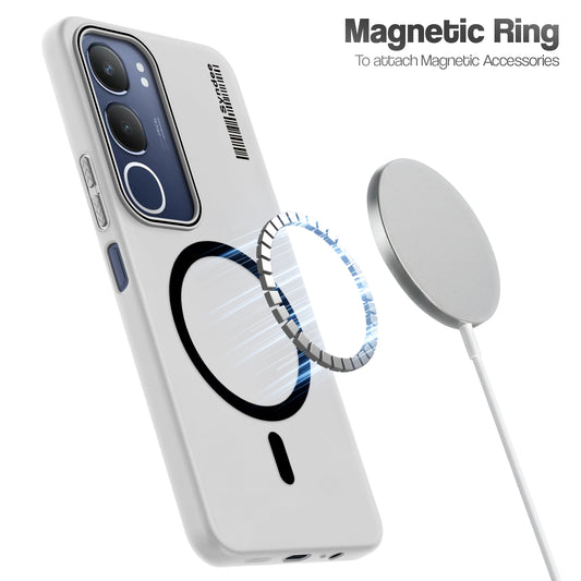 Frosted Sleek Matte With Raised Camera Protection Back Cover Case For Vivo Y29 5G