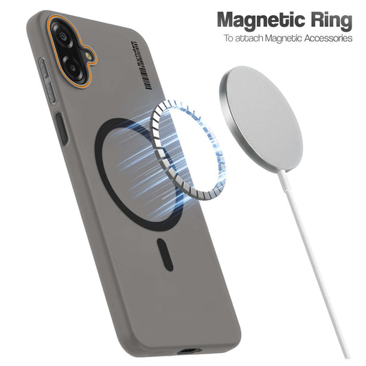 Colourful Frosted Matte With Raised Camera Protection Back Cover Case For Samsung M07