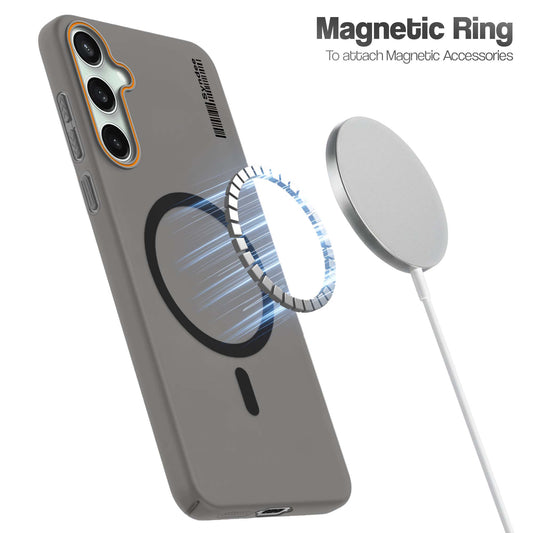Colourful Frosted Matte Wireless Charging Support Back Cover Case for Samsung S23 FE 5G With Raised Camera Protection