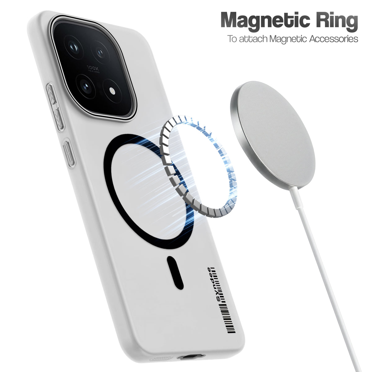 Frosted Sleek Matte Wireless Charging Support Back Cover Case for iQOO 15 5G With Raised Camera Protection
