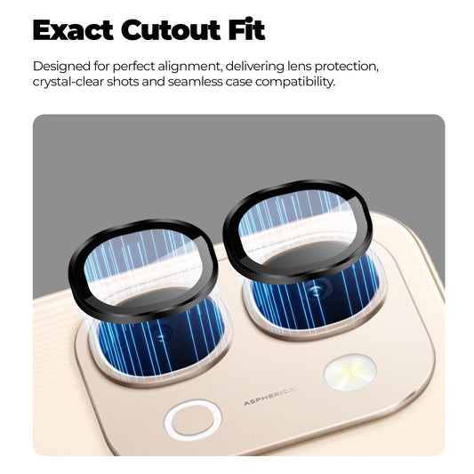Camera Lens Protector For Vivo T5x 5G, HD Clear Lens Guard