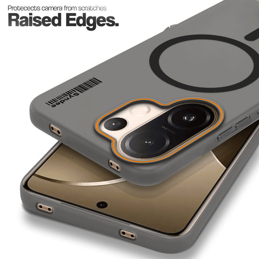 Colourful Frosted Matte With Raised Camera Protection Back Cover Case For Vivo T4 Pro 5G