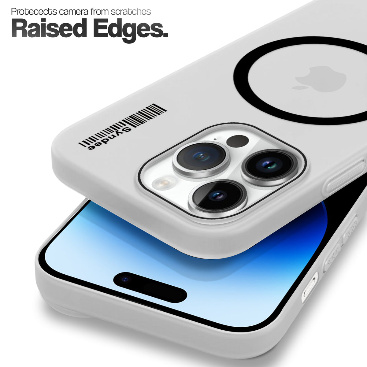 Frosted Sleek Matte Wireless Charging Support Back Cover Case For Apple iPhone 14 Pro Max With Raised Camera Protection