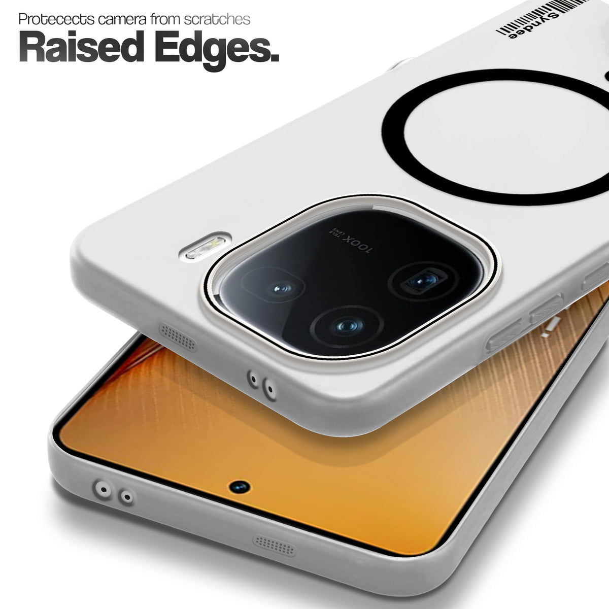 Frosted Sleek Matte With Raised Camera Protection Back Cover Case For iQOO 12 5G