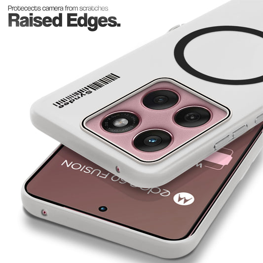 Frosted Sleek Matte With Raised Camera Protection Back Cover Case For Motorola Moto Edge 60 Fusion 5G