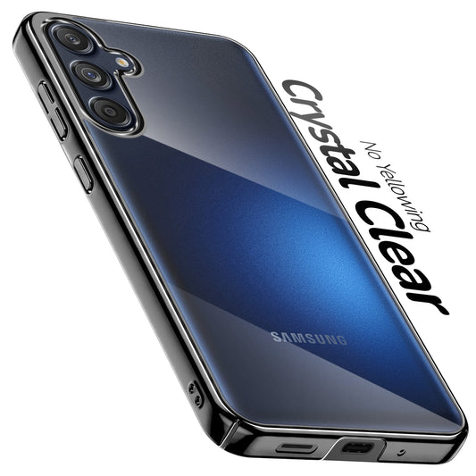 Transparent Edge Hard Case For Samsung M55 5G