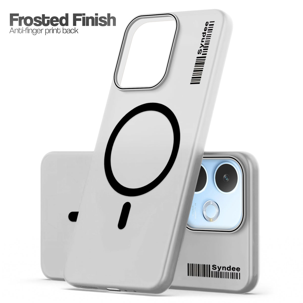 Frosted Sleek Matte With Raised Camera Protection Back Cover Case For Oppo A5 Pro 5G