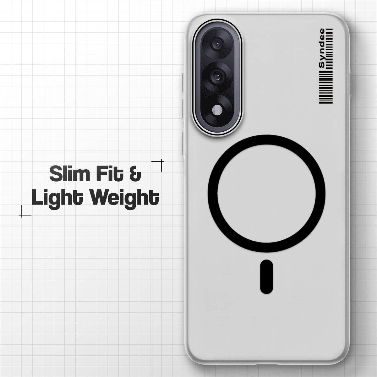 Frosted Sleek Matte With Raised Camera Protection Back Cover Case For OnePlus Nord 5 5G