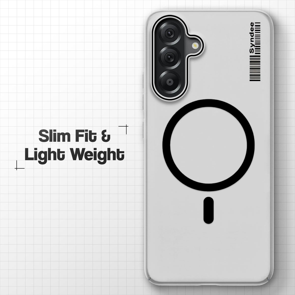 Frosted Sleek Matte With Raised Camera Protection Back Cover Case For Samsung A56 5G