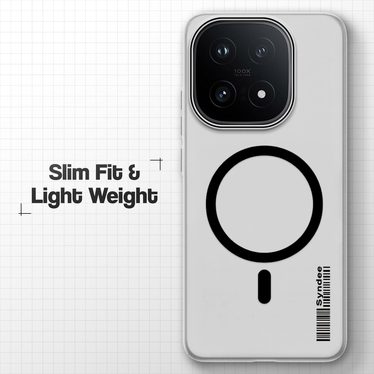 Frosted Sleek Matte Wireless Charging Support Back Cover Case for iQOO 15 5G With Raised Camera Protection