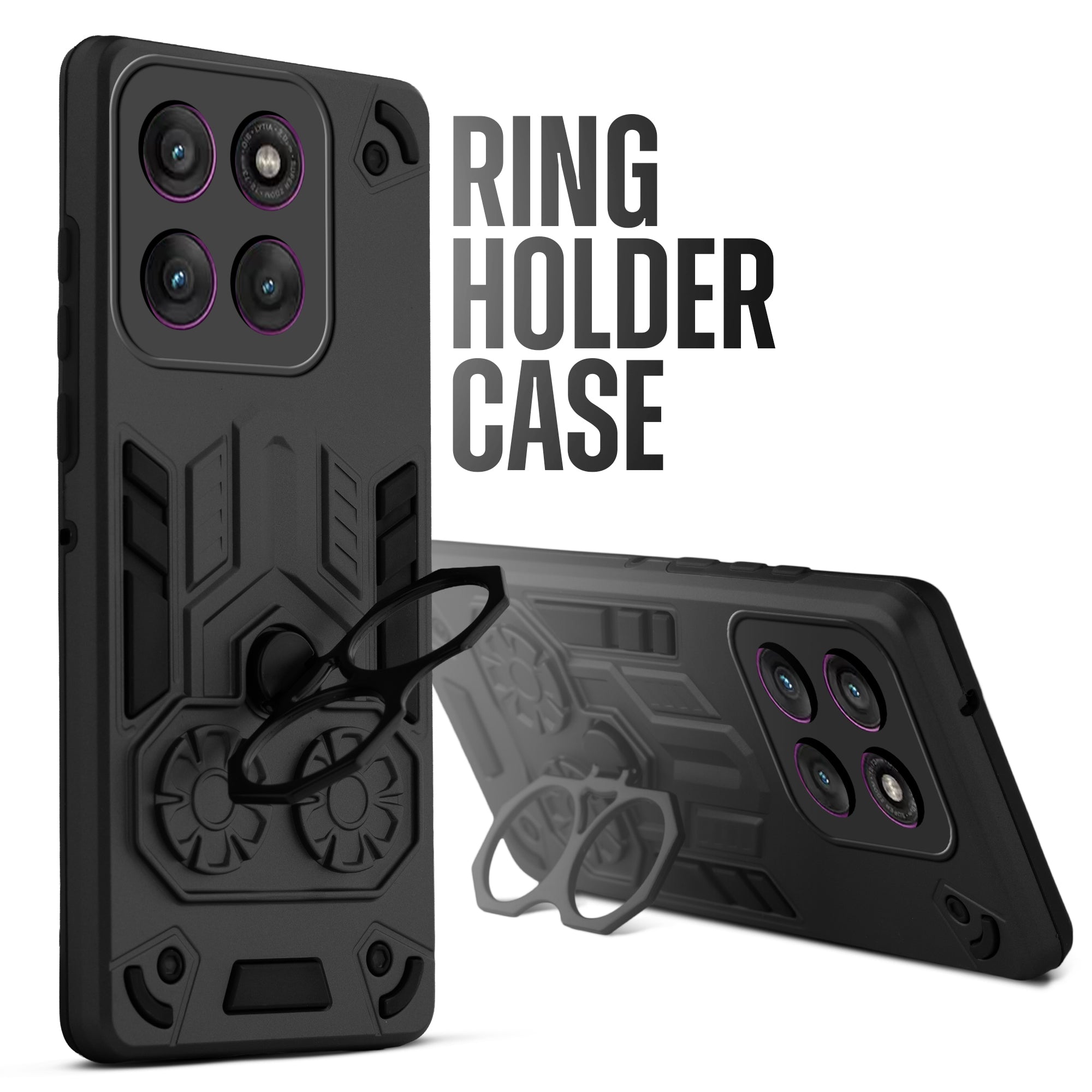 Heavy Duty Shockproof Case with Reinforced Corners for Motorola Moto Edge 60 Pro 5G , Soft Cushioning & Camera Protection