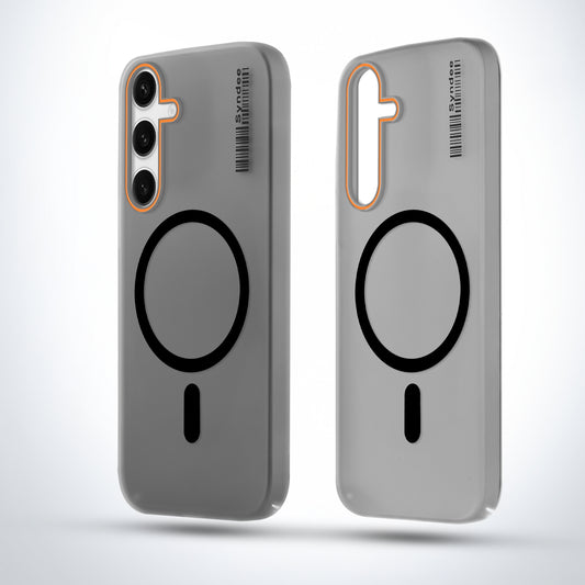 Elegant Colorful Frosted Matte Back With MagSafe Support Back Case For Samsung A15 5G