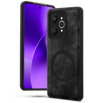 Cushion Grip Leather Case for Realme 15 5G