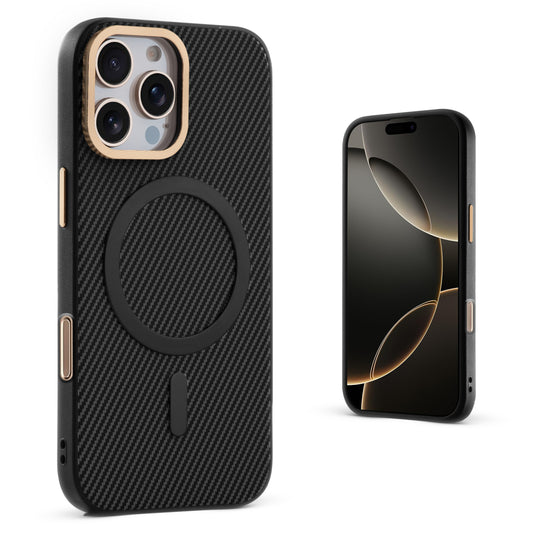 MagSafe Ready Checks Printed Back Case For Apple iphone 16 Pro Max with Enhanced Grip