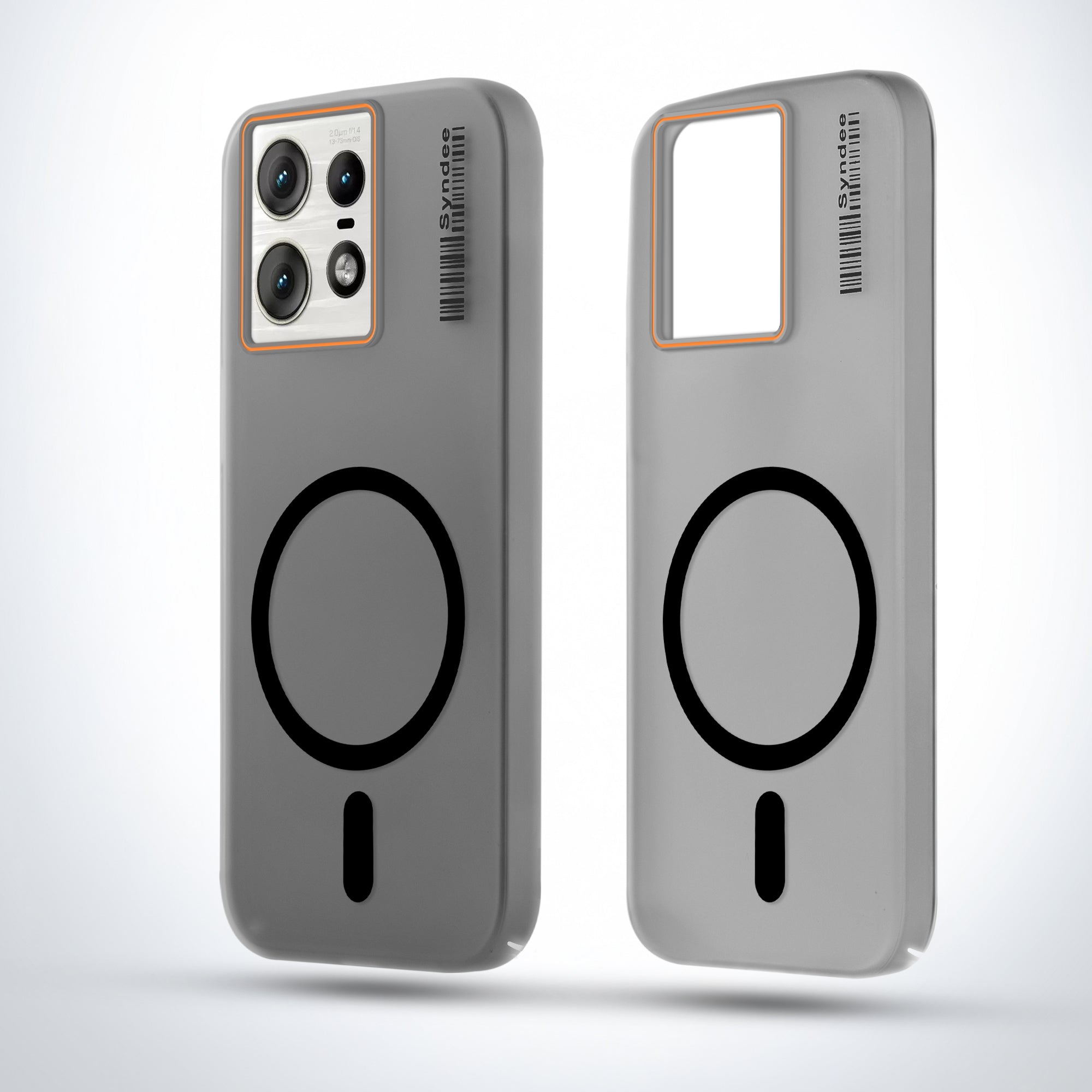 Elegant Colorful Frosted Matte Back With MagSafe Support Back Case For Motorola Moto Edge 50 Pro 5G