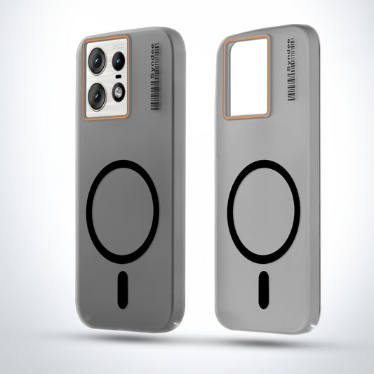 Elegant Colorful Frosted Matte Back With MagSafe Support Back Case For Motorola Moto Edge 50 Pro 5G