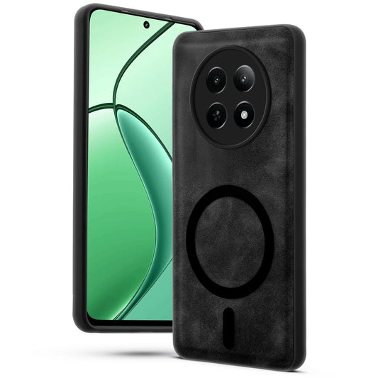 Cushion Grip Leather Case for Realme C65 5G