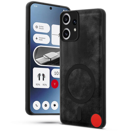 Cushion Grip Leather Case for CMF Nothing Phone 2 Pro
