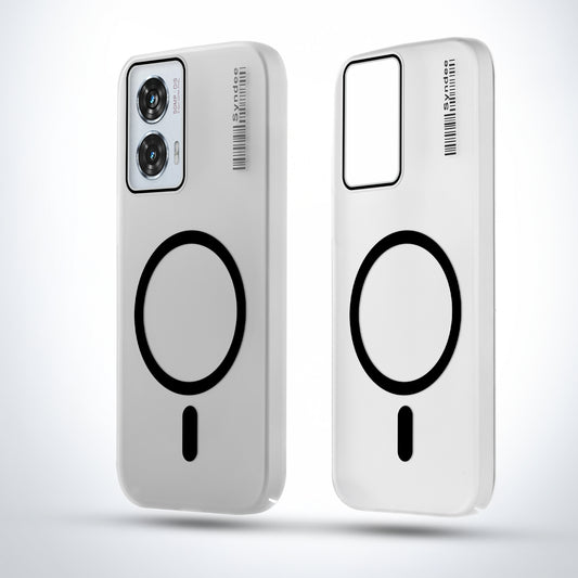 New Elegant Frosted Matte Slim Back With MagSafe Support Back Case For Motorola Edge 50 Fusion 5G