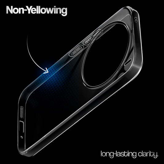 Crystal Clear Colorful Camera Ring Back Case for Vivo X200 5G