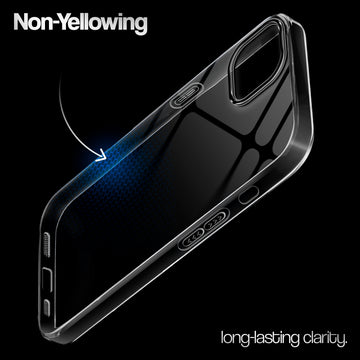 Crystal Clear Colorful Camera Ring Back Case for Apple iPhone 14