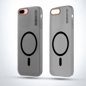 Colourful Frosted Matte Wireless Charging Support Back Cover Case for Apple iphone 8 Plus With Raised Camera Protection